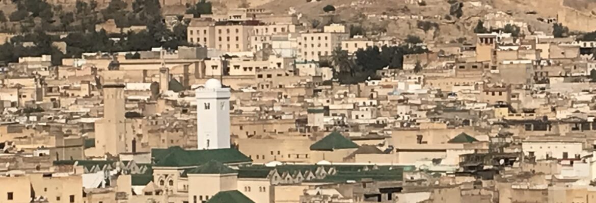 The Fez medina.